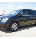 honda odyssey 2008 black van touring w pax gasoline 6 cylinders front wheel drive automatic 77034
