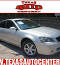 nissan altima 2005 silver sedan 2 5 gasoline 4 cylinders front wheel drive automatic 78666