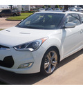 hyundai veloster 2013 white coupe dct gasoline 4 cylinders front wheel drive automatic 77074
