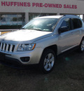 jeep compass 2011 silver suv latitude gasoline 4 cylinders 4 wheel drive automatic 75067