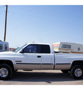 dodge ram pickup 2500 1998 white pickup truck laramie slt diesel 6 cylinders 4 wheel drive automatic 79119