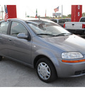 chevrolet aveo 2006 gray hatchback ls gasoline 4 cylinders front wheel drive automatic 77020
