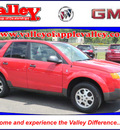 saturn vue 2004 red suv gasoline 4 cylinders dohc front wheel drive 5 speed manual 55124