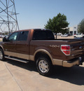 ford f 150 2012 brown lariat 6 cylinders automatic 76108