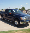 ford f 150 2012 blue xlt 6 cylinders automatic 76108