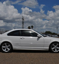 bmw 3 series 2004 white coupe 325ci gasoline 6 cylinders rear wheel drive automatic 78586