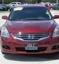 nissan altima 2010 red sedan s gasoline 4 cylinders front wheel drive automatic 33884