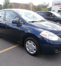 nissan versa 2008 blue hatchback gasoline 4 cylinders front wheel drive automatic with overdrive 13502