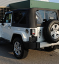jeep wrangler 2010 white suv sahara gasoline 6 cylinders 4 wheel drive automatic 27511