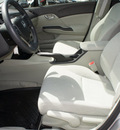 honda civic 2012 silver sedan gasoline 4 cylinders front wheel drive automatic 76087