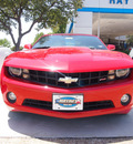 chevrolet camaro 2012 red lt gasoline 6 cylinders rear wheel drive automatic 75075