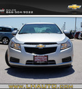 chevrolet cruze 2011 silver sedan lt gasoline 4 cylinders front wheel drive automatic 78654