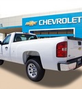 chevrolet silverado 1500 2013 white work truck gasoline v6 2 wheel drive automatic 75067