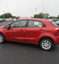 kia rio 2013 signal red hatchback lx gasoline 4 cylinders front wheel drive manual 19153