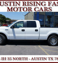 ford f 150 2007 white xlt gasoline 8 cylinders rear wheel drive automatic 78753