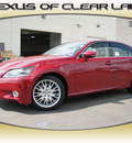 lexus gs 350 2013 red sedan gasoline 6 cylinders rear wheel drive automatic 77546