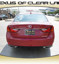 lexus gs 350 2013 red sedan gasoline 6 cylinders rear wheel drive automatic 77546