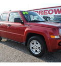 jeep patriot 2009 red suv sport gasoline 4 cylinders 2 wheel drive automatic with overdrive 77590