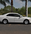 ford fusion 2008 white sedan i4 se gasoline 4 cylinders front wheel drive automatic 78550