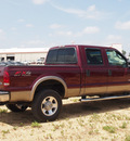 ford f 350 super duty 2006 red lariat diesel 8 cylinders 4 wheel drive automatic with overdrive 76567