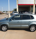 hyundai tucson 2007 lt  green suv limited gasoline 6 cylinders front wheel drive automatic 76049