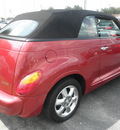 chrysler pt cruiser 2005 red touring gasoline 4 cylinders front wheel drive automatic 34474