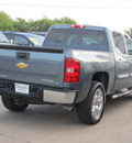 chevrolet silverado 1500 2011 blue lt flex fuel 8 cylinders 2 wheel drive automatic with overdrive 77074