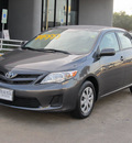 toyota corolla 2011 gray sedan le gasoline 4 cylinders front wheel drive automatic with overdrive 77074