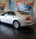 ford fusion 2011 silver sedan se gasoline 4 cylinders front wheel drive automatic 75062