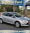 ford focus 2012 silver hatchback sel flex fuel 4 cylinders front wheel drive automatic 78550