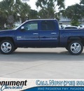 chevrolet silverado 1500 2012 blue pickup truck lt flex fuel 8 cylinders 2 wheel drive automatic 77503