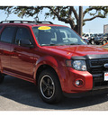 ford escape 2009 dk  red suv xlt gasoline 6 cylinders front wheel drive 6 speed automatic 78216