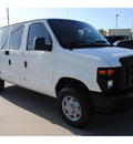 ford e 350 2008 white van gasoline 8 cylinders rear wheel drive automatic with overdrive 77539