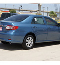 toyota corolla 2012 blue sedan l gasoline 4 cylinders front wheel drive automatic 78232