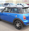 mini cooper 2007 blue hatchback s gasoline 4 cylinders front wheel drive standard 79925