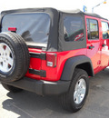 jeep wrangler unlimited 2011 red suv sport gasoline 6 cylinders 4 wheel drive automatic 79925