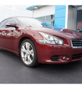 nissan maxima 2012 dk  red sedan sv gasoline 6 cylinders front wheel drive automatic 33177