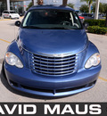 chrysler pt cruiser 2007 blue wagon touring edition gasoline 4 cylinders front wheel drive automatic 32771