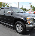 gmc canyon 2010 black slt gasoline 5 cylinders 4 wheel drive automatic with overdrive 77581