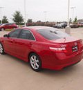 toyota camry 2009 red sedan se v6 gasoline 6 cylinders front wheel drive automatic 76049