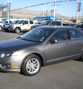 ford fusion 2011 gray sedan sel gasoline 4 cylinders front wheel drive automatic 79925