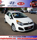 kia rio5 2013 white hatchback lx gasoline 4 cylinders front wheel drive 6 speed manual 78550