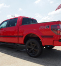 ford f 150 2012 red fx4 6 cylinders automatic 77505