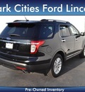 ford explorer 2011 black suv xlt gasoline 6 cylinders 2 wheel drive 6 speed automatic 75235
