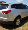 chevrolet traverse 2012 silver lt gasoline 6 cylinders front wheel drive automatic 77375