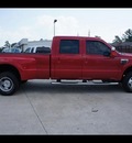 ford f 350 super duty 2010 red diesel 8 cylinders 4 wheel drive automatic 77338