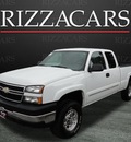 chevrolet silverado 2500 2006 white lt 4x4 gasoline 8 cylinders 4 wheel drive automatic with overdrive 60546