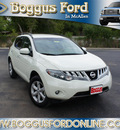 nissan murano 2010 off white suv sl gasoline 6 cylinders front wheel drive automatic 78501
