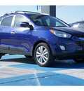 hyundai tucson 2012 lt  blue limited gasoline 4 cylinders front wheel drive automatic 77094