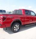 ford f 150 2012 red fx4 gasoline 6 cylinders 4 wheel drive shiftable automatic 77388